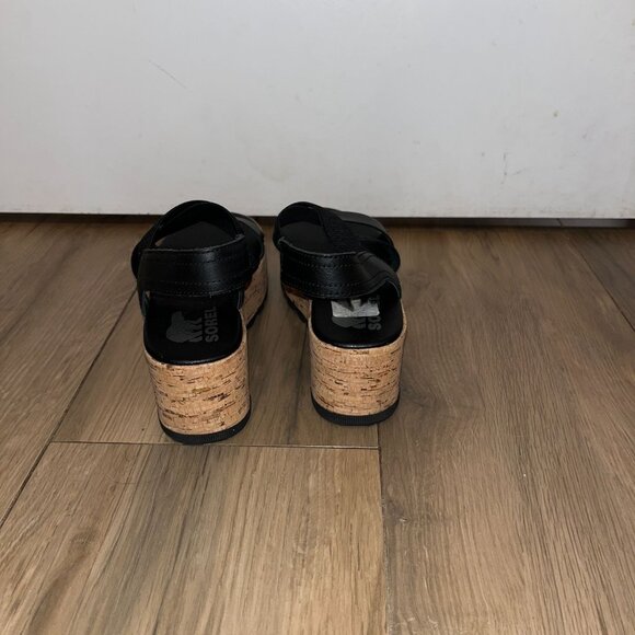 Sorel women's Cameron platform Slingback Sandals   6.5 - Picture 6 of 9